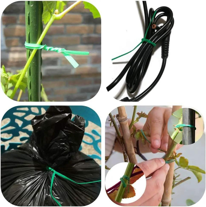 salelink.co.nz Unbranded Garden Plant Clips Twist Tie 100m Garden Plant Clips Twist Tie 100m | Action Outdoors NZ
