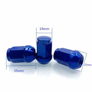 salelink.co.nz Unbranded 20PCS Wheel Nuts M12x1.5 - Blue Blue 20Pcs M12x1.5 Wheel Lug Nuts Acorn Style