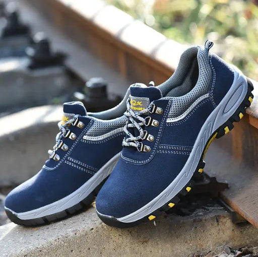 Lightweight Breathable Steel Toe Safety Work Shoes - Men's Protective Footwear – view 2