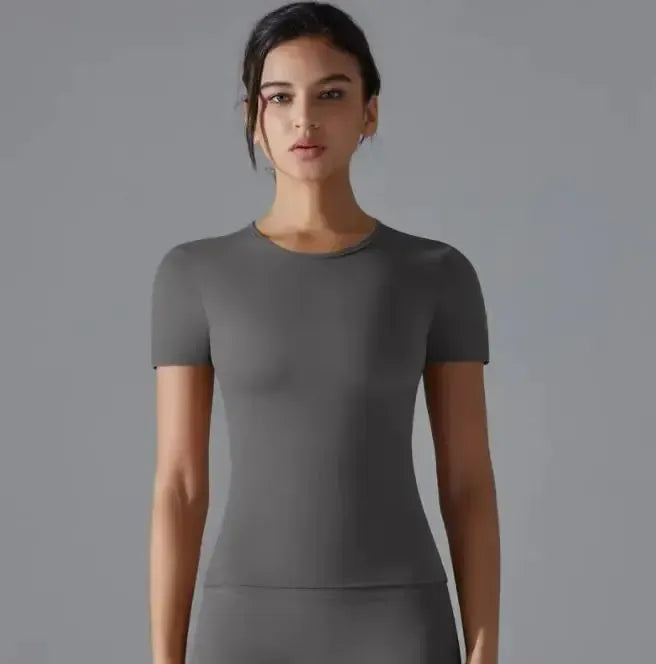 Women's Solid Color Sport T-Shirt – view 32