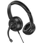 techplus W112 Pure Wired Call Center Headset 3.5mm USB-A NZ W112 Pure Wired Call Center Headset USB A NZ