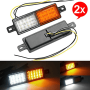 Pair LED Bullbar Indicator Tail Lights Front Park DRL Light For ARB TJM Lamp – view 5