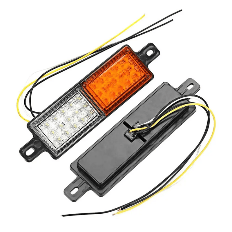 Pair LED Bullbar Indicator Tail Lights Front Park DRL Light For ARB TJM Lamp – view 8