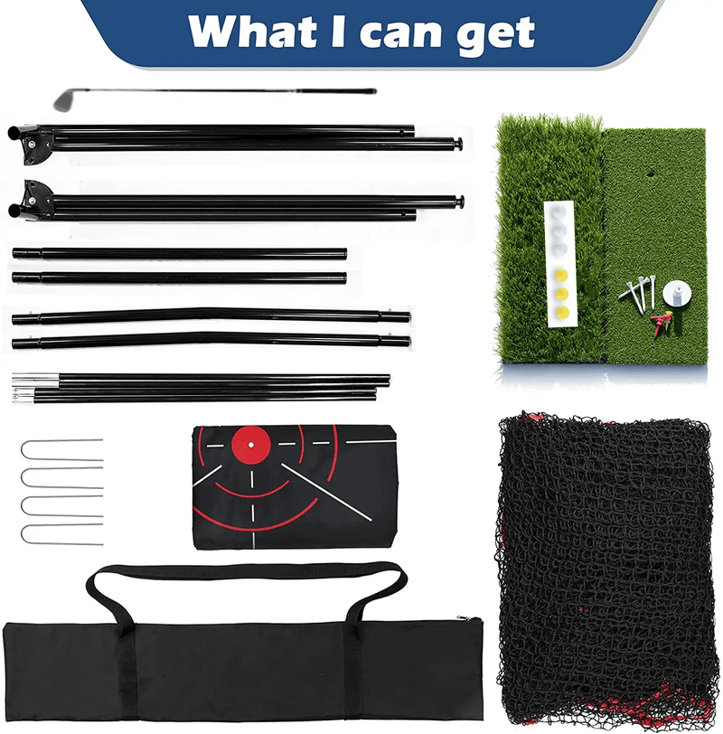 salelink.co.nz Unbranded 300x213cm Golf Practice Net Set 300x213cm Golf Practice Net Set | Action Outdoors NZ