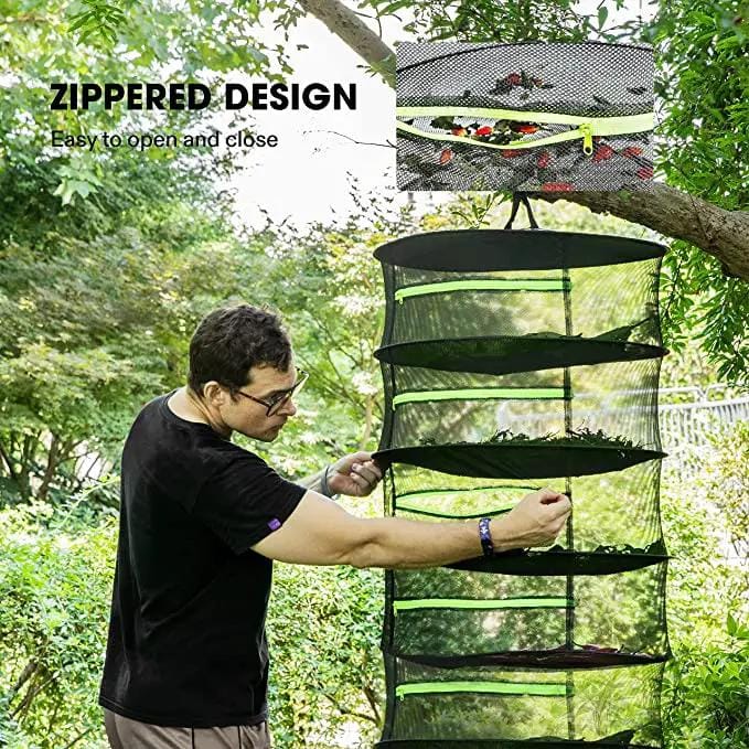 6 Layers Food Drying Net Fish Drying Rack Mesh Net – view 11