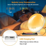 Habicare HBC Wake-Up Light Alarm Clock – Sunrise/Sunset Simulation Wake-Up Light Alarm Clock – Sunrise/Sunset Simulation