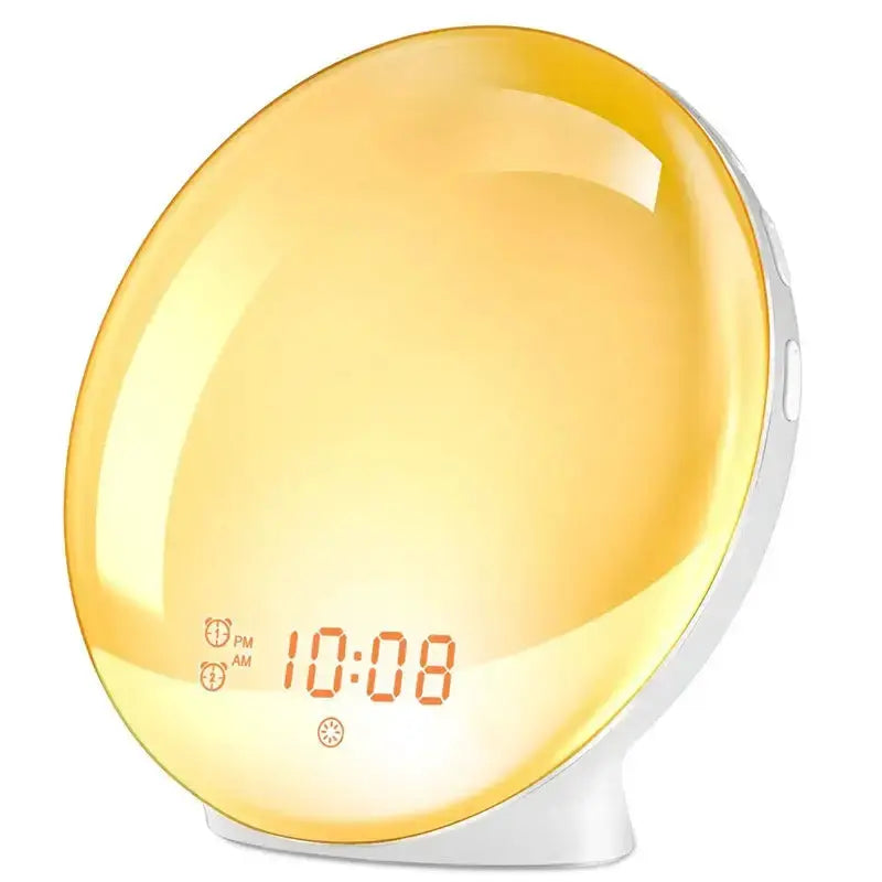 Habicare HBC Wake-Up Light Alarm Clock – Sunrise/Sunset Simulation Wake-Up Light Alarm Clock – Sunrise/Sunset Simulation