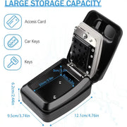 Habicare SS Wall-Mount Key Lock Box with Code (4 types available) Wall-Mount Key Lock Box with Code (4 types available)