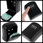 Habicare SS Wall-Mount Key Lock Box with Code (4 types available) Wall-Mount Key Lock Box with Code (4 types available)