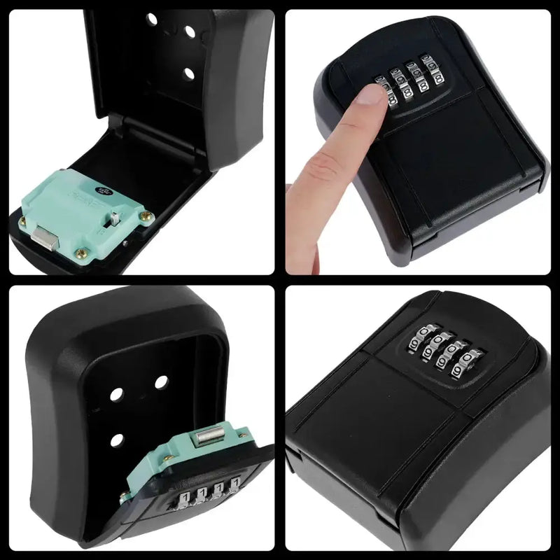 Habicare SS Wall-Mount Key Lock Box with Code (4 types available) Wall-Mount Key Lock Box with Code (4 types available)