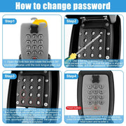 Habicare SS Wall-Mount Key Lock Box with Code (4 types available) Wall-Mount Key Lock Box with Code (4 types available)