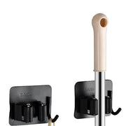 Habicare SS Wall-Mount Mop & Broom Holder Wall-Mount Mop & Broom Holder
