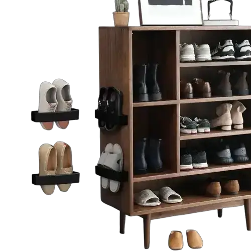 Wall-Mounted Adjustable Shoe Rack for RV & Caravan (1PCS) – view 1