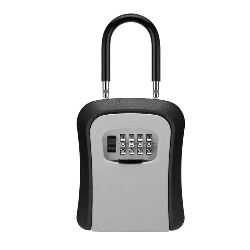 Wall-Mounted Key Keeper – 4-Digit Lock Box (available in Gray & Black) – view 7