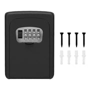 Wall-Mounted Key Keeper – 4-Digit Lock Box (available in Gray & Black) – view 12