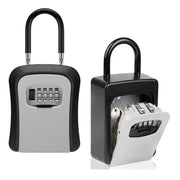 Wall-Mounted Key Keeper – 4-Digit Lock Box (available in Gray & Black) – view 2