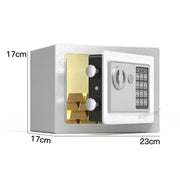Habicare SS Wall-Mounted Password Safe with Alarm Wall-Mounted Password Safe with Alarm