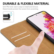 9eight5 Phone cases Wallet Case for Samsung Galaxy Xcover Pro (Black) Wallet Case for Samsung Galaxy Xcover Pro (Black)