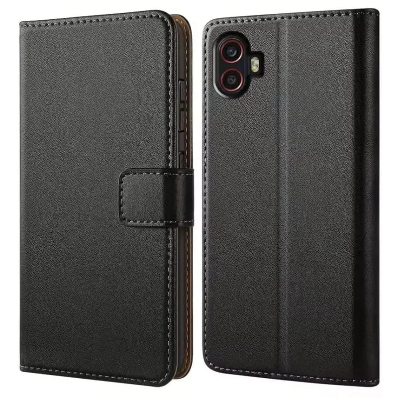 9eight5 Phone cases Wallet Case for Samsung Galaxy Xcover Pro (Black) Wallet Case for Samsung Galaxy Xcover Pro (Black)