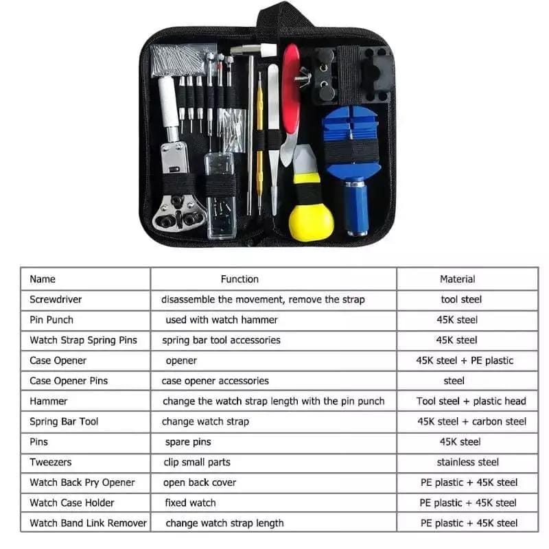 That Watch Shop Watch Tools Watch Repair Toolkit (147 pieces) Watch Repair Toolkit (147 pieces)