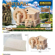 9eight5 3D Puzzle Water Mill Water Mill