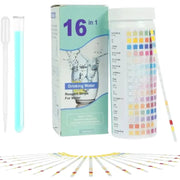Habicare HBC Water Quality Test Strips Aquarium 7-in-1 Water Test Strips - 100 Count