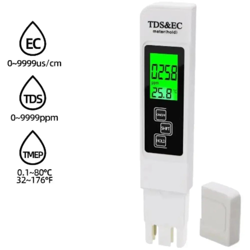 Habicare HBC Water Quality Tester TDS EC Temperature Water Quality Tester Meter
