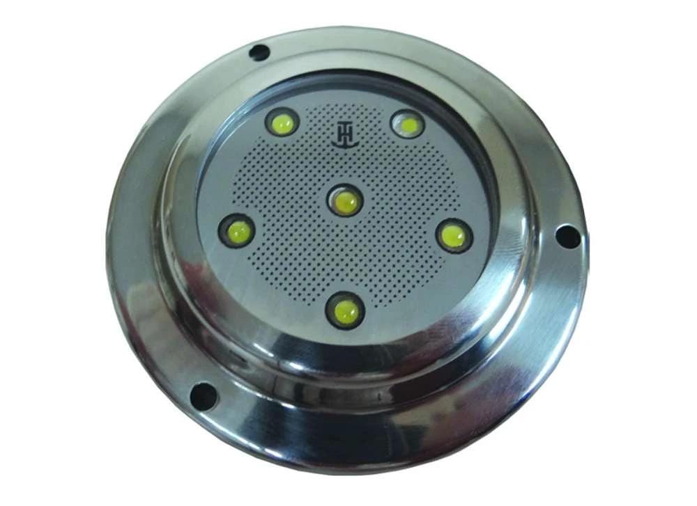 Absolute Marine Premium LED Underwater Light White, Ultra Bright Waterproof Marine Grade Flood for Boats USA