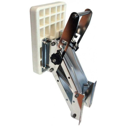 Absolute Marine Outboard Motor Bracket 15HP, Stainless Steel, Spring Assisted Lift, Saltwater Ready For Small Boats