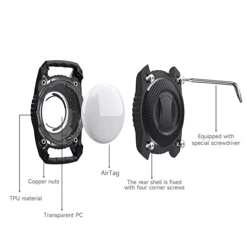 That Watch Shop Air Tag Waterproof Apple Air Tag Holder (for straps) Waterproof Apple Air Tag Holder (for straps)