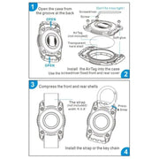 That Watch Shop Air Tag Waterproof Apple Air Tag Holder (for straps) Waterproof Apple Air Tag Holder (for straps)