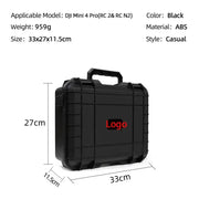 Waterproof Carry Case for DJI Mini 3 / 4 Pro (Black & White) – view 7
