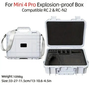 Waterproof Carry Case for DJI Mini 3 / 4 Pro (Black & White) – view 13