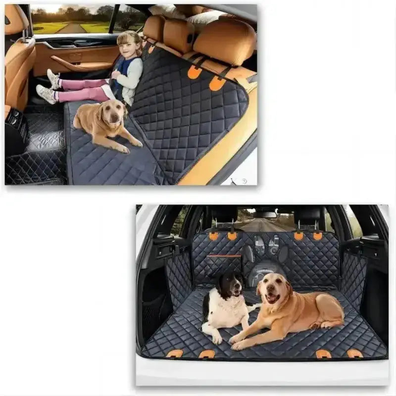 Habicare SS Waterproof Dog Car Hammock with Mesh Window Waterproof Dog Car Hammock with Mesh Window