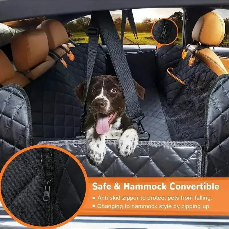 Habicare SS Waterproof Dog Car Hammock with Mesh Window Waterproof Dog Car Hammock with Mesh Window