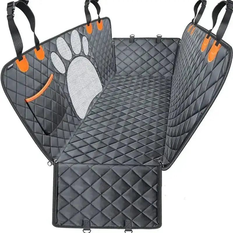 Habicare SS Waterproof Dog Car Hammock with Mesh Window Waterproof Dog Car Hammock with Mesh Window