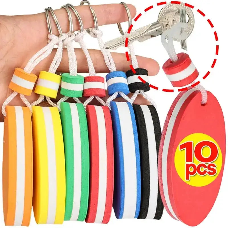 Waterproof Floating EVA Keychain (various quantity available) – view 1