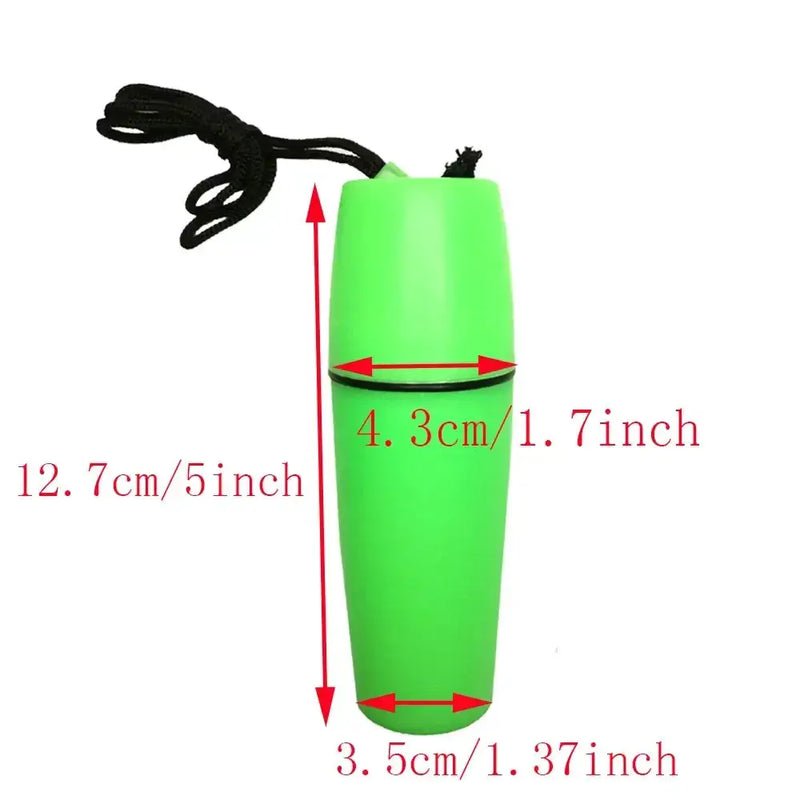 Habicare SS Waterproof Kayak Dry Storage Bottle (Blue & Green) Waterproof Kayak Dry Storage Bottle (Blue & Green)