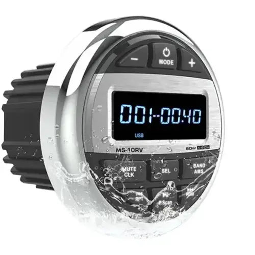 Habicare SS Waterproof Marine Bluetooth Radio & MP3 Player Waterproof Marine Bluetooth Radio & MP3 Player