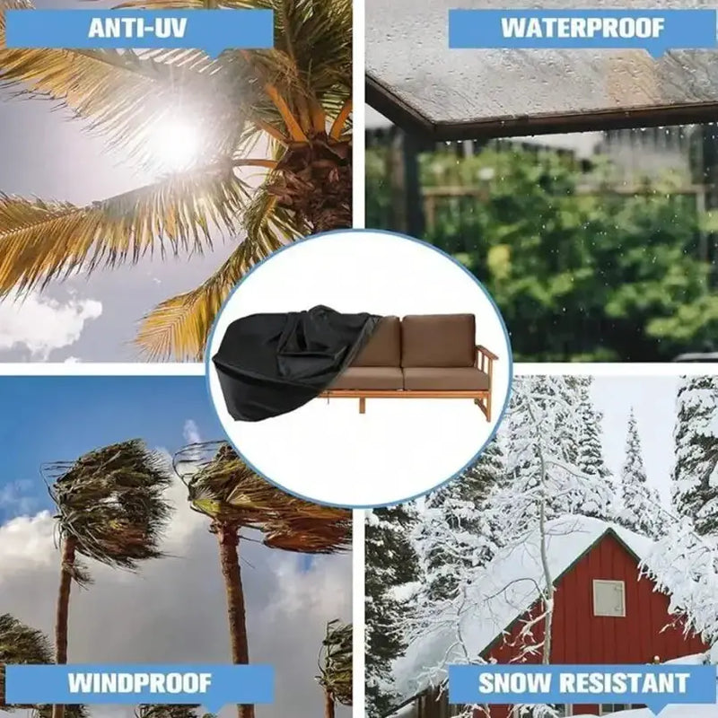 Waterproof Outdoor Bench Cover – Dustproof, UV-Resistant (3 sizes available) – view 7