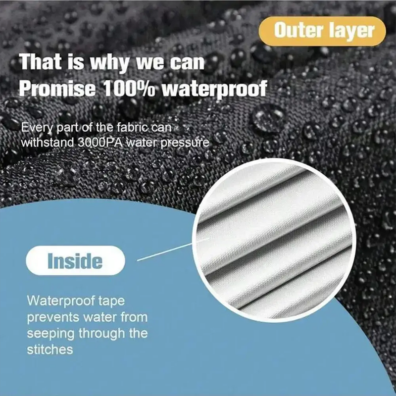Waterproof Outdoor Bench Cover – Dustproof, UV-Resistant (3 sizes available) – view 6