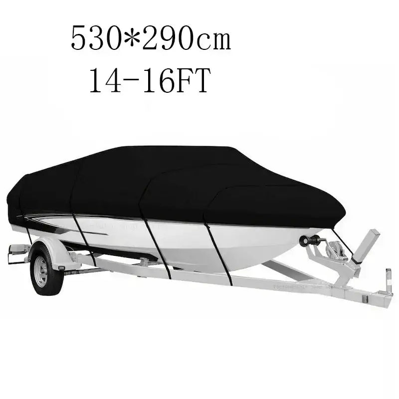 Habicare SS Waterproof Oxford Fabric Boat Cover (11–22FT) Waterproof Oxford Fabric Boat Cover (11–22FT)