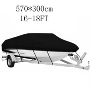 Habicare SS Waterproof Oxford Fabric Boat Cover (11–22FT) Waterproof Oxford Fabric Boat Cover (11–22FT)