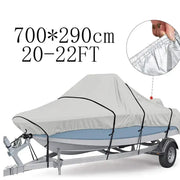Habicare SS Waterproof Oxford Fabric Boat Cover (11–22FT) Waterproof Oxford Fabric Boat Cover (11–22FT)