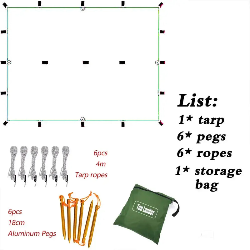 Waterproof Tarp with 19 Hang Points (3 different types available) – view 25