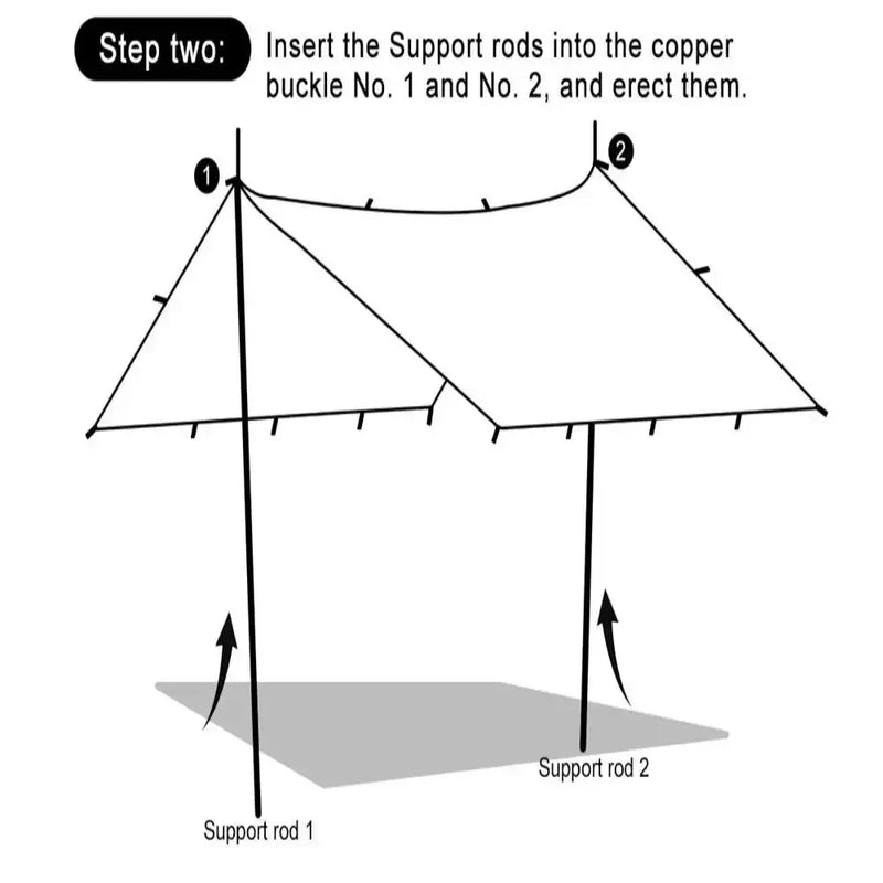 Waterproof Tarp with 19 Hang Points (3 different types available) – view 7