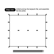 Waterproof Tarp with 19 Hang Points (3 different types available) – view 6