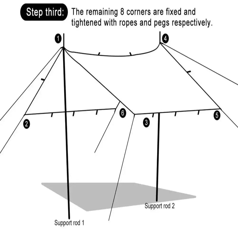 Waterproof Tarp with 19 Hang Points (3 different types available) – view 8