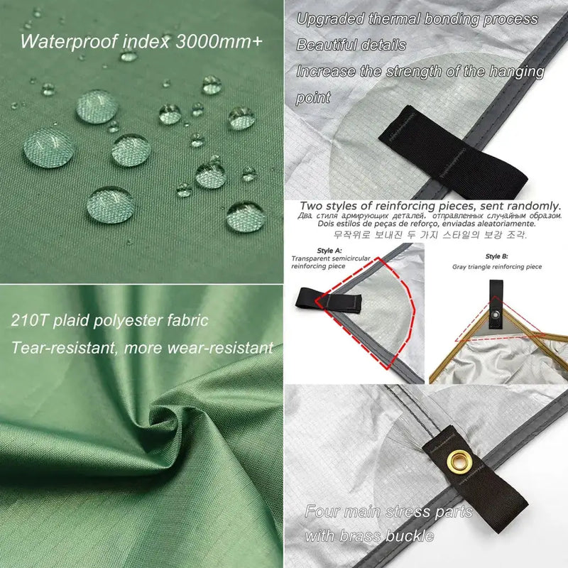 Waterproof Tarp with 19 Hang Points (3 different types available) – view 4
