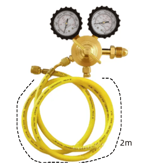 salelink.co.nz Unbranded Nitrogen Regulator with 2M Hose Nitrogen Regulator with 2M Hose | Action Outdoors NZ